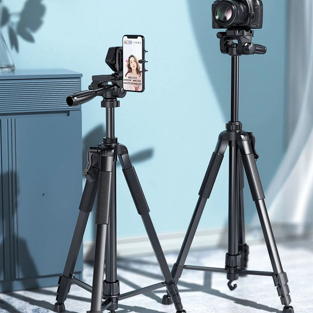 Hridz 175cm Portable Aluminium Alloy Camera Tripod for DSLR, Mirrorless Cameras, Video Camcorders