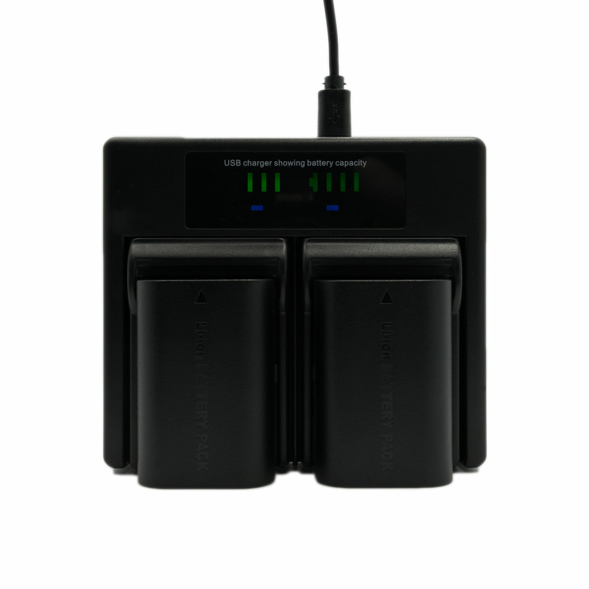 HRIDZ LP-E6 LP-E6NH Dual Battery Charger Ultra Fast For Canon EOS R7 5D 6D 7D 80D 70D 60D LP-E6 60Da batteries