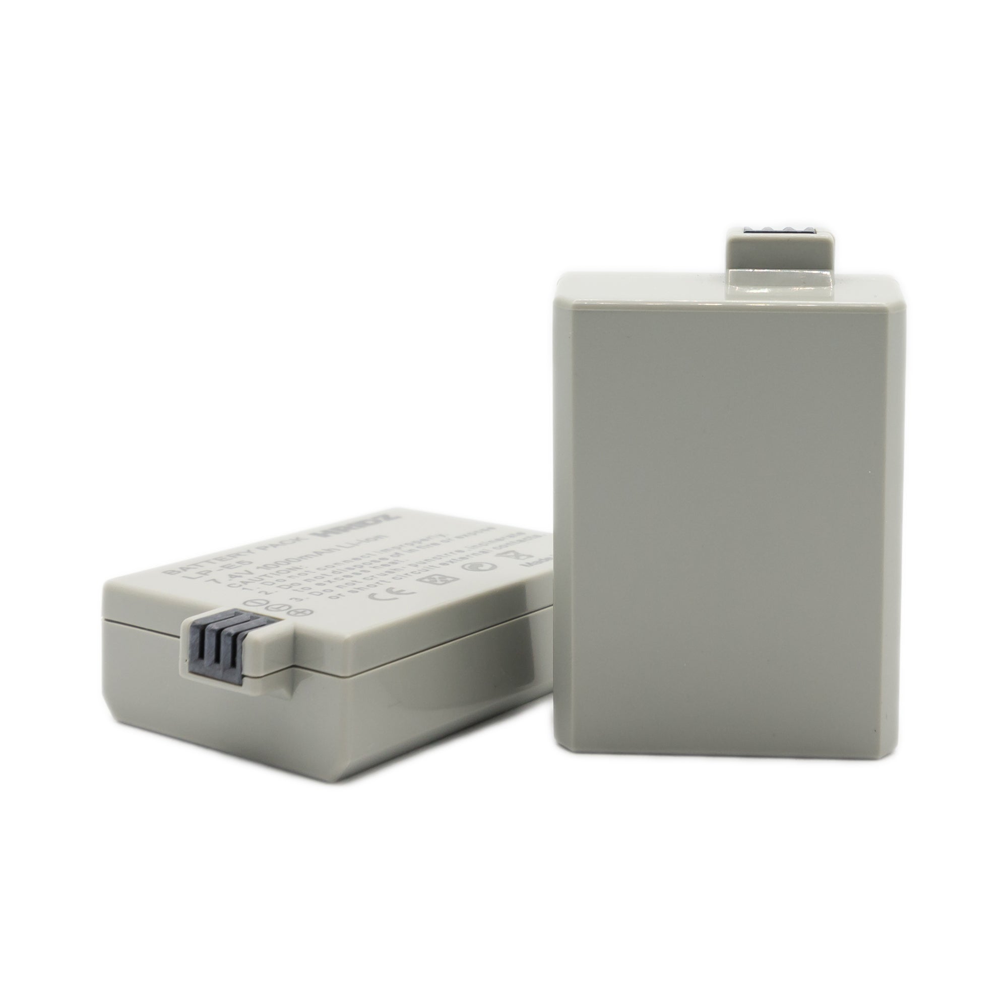 Hridz LP-E5 2*Batteries & Dual Charger for Canon EOS 500D 1000D Rebel Kiss Cameras