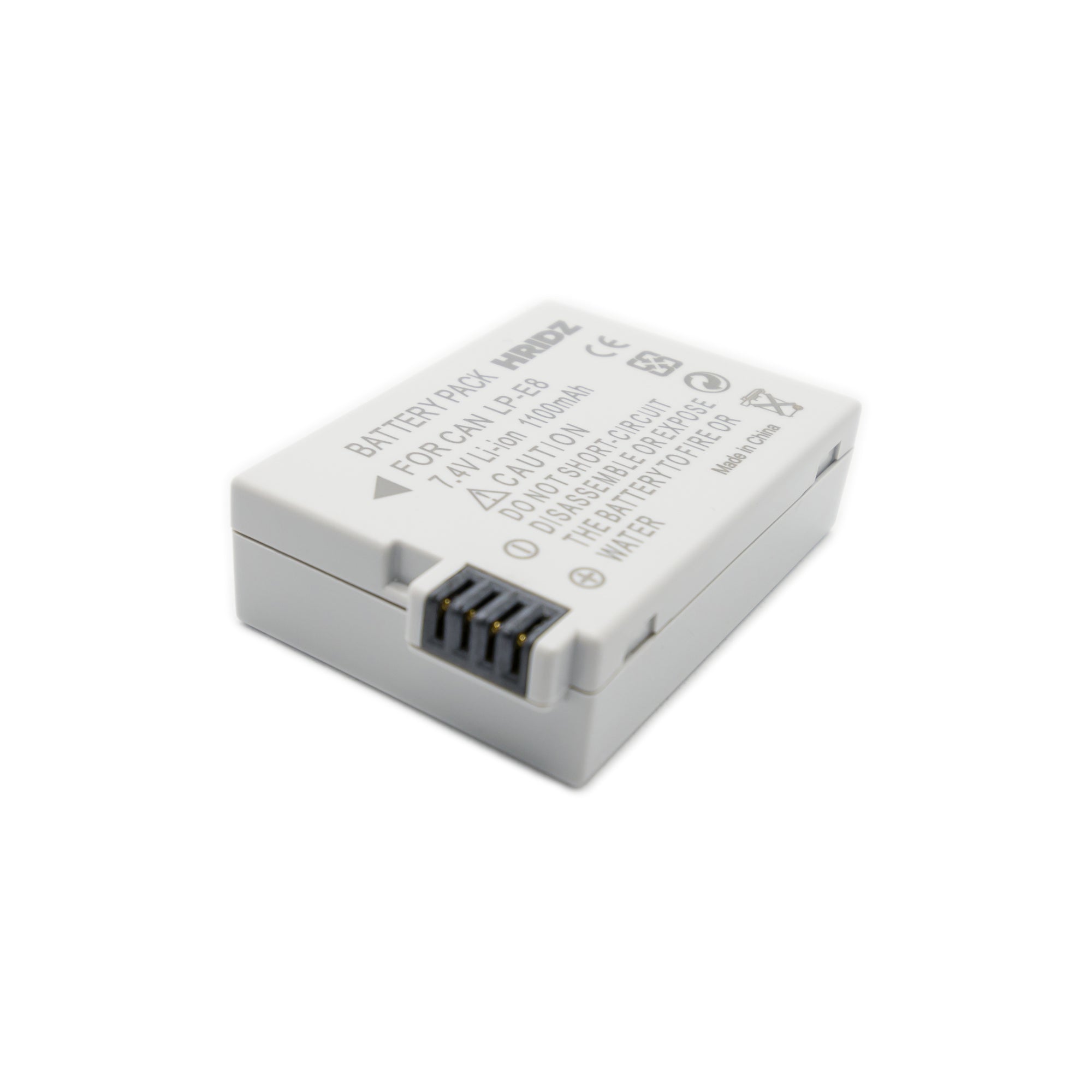 Hridz LP-E8 Battery for Canon EOS 550D 600D 650D 700D 750D DSLR Cameras
