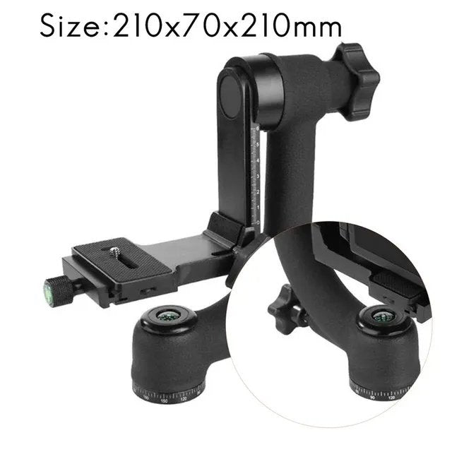 Panoramic Gimbal Clamp Tripod Ball Head Heavy duty ST-360 QR System with Arca-Swiss Standard Quick Release Plate