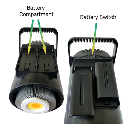 HRIDZ 100W Indoor-Outdoor Bi-Colour LED Video Light for Photography Filmmaking
