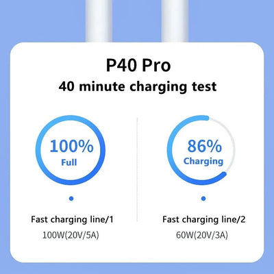 Hridz 100W USB Type-C To Type-C Cable PD Fast Charging Cable For Android Samsung