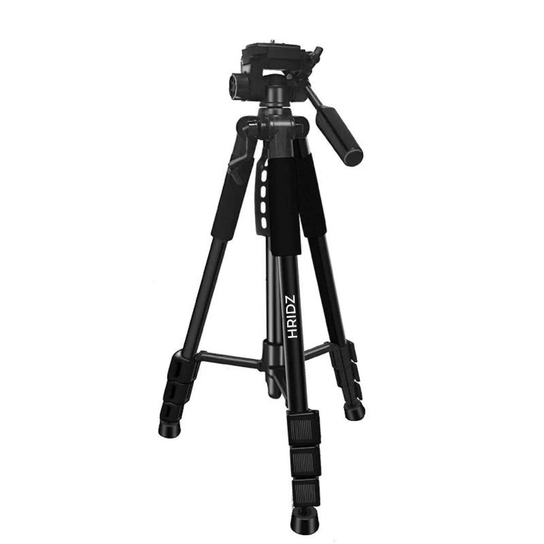Hridz 175cm Portable Aluminium Alloy Camera Tripod for DSLR, Mirrorless Cameras, Video Camcorders