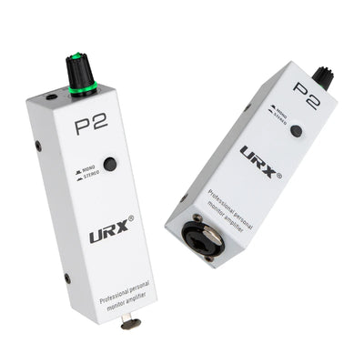 URX Bolanle P2 Personal In-Ear Monitor (IEM) Amplifier | Belt-Pack Headphone Amp with XLR & TRS Input