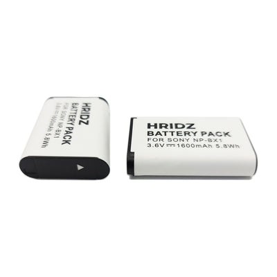 Hridz 1600mAh NP-BX1 Rechargeable Li-ion 1* Battery for Sony RX100 Series
