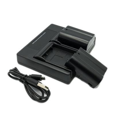 Hridz EN-EL15 2*Batteries & Dual Charger for Nikon Z8 Z6 Z7 D780 D500 D600 D750 D800 D850 Z5 Battery