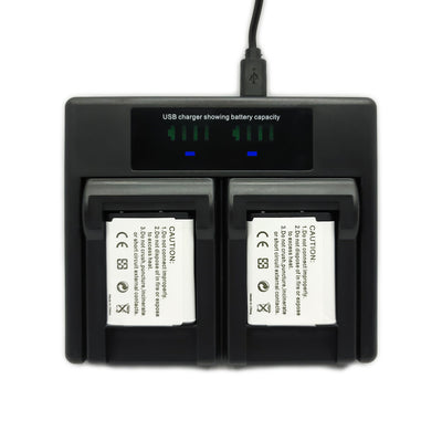 Hridz EN-EL19 Battery and Charger For Nikon Coolpix S4100 S4400 S5200 S5300