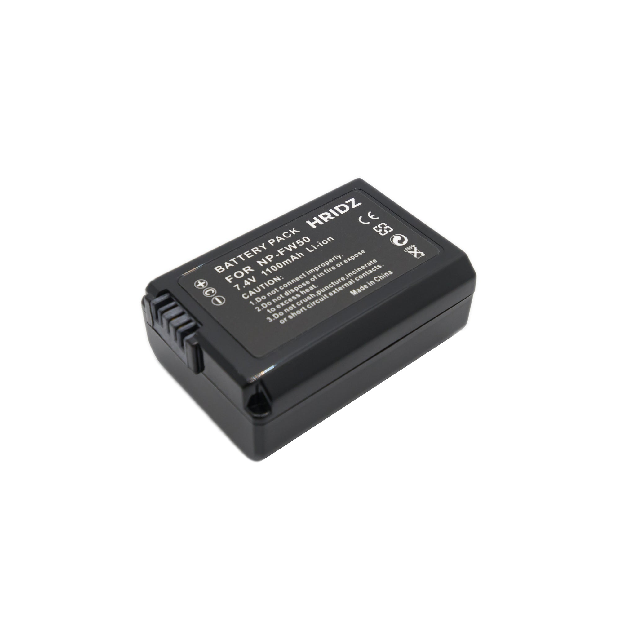 Hridz FW50 2*Batteries & Dual Charger for Sony NP-FW50 Battery A33 A35 A37 A55V RX10