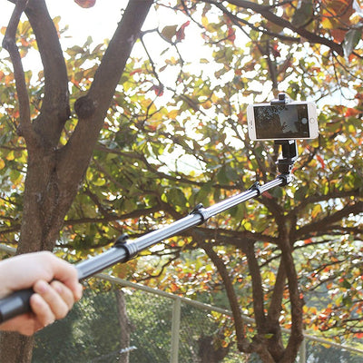 Hridz Universal Smartphone Tripod Mount Adapter Adjustable Clamp Phone Holder Clip Holder
