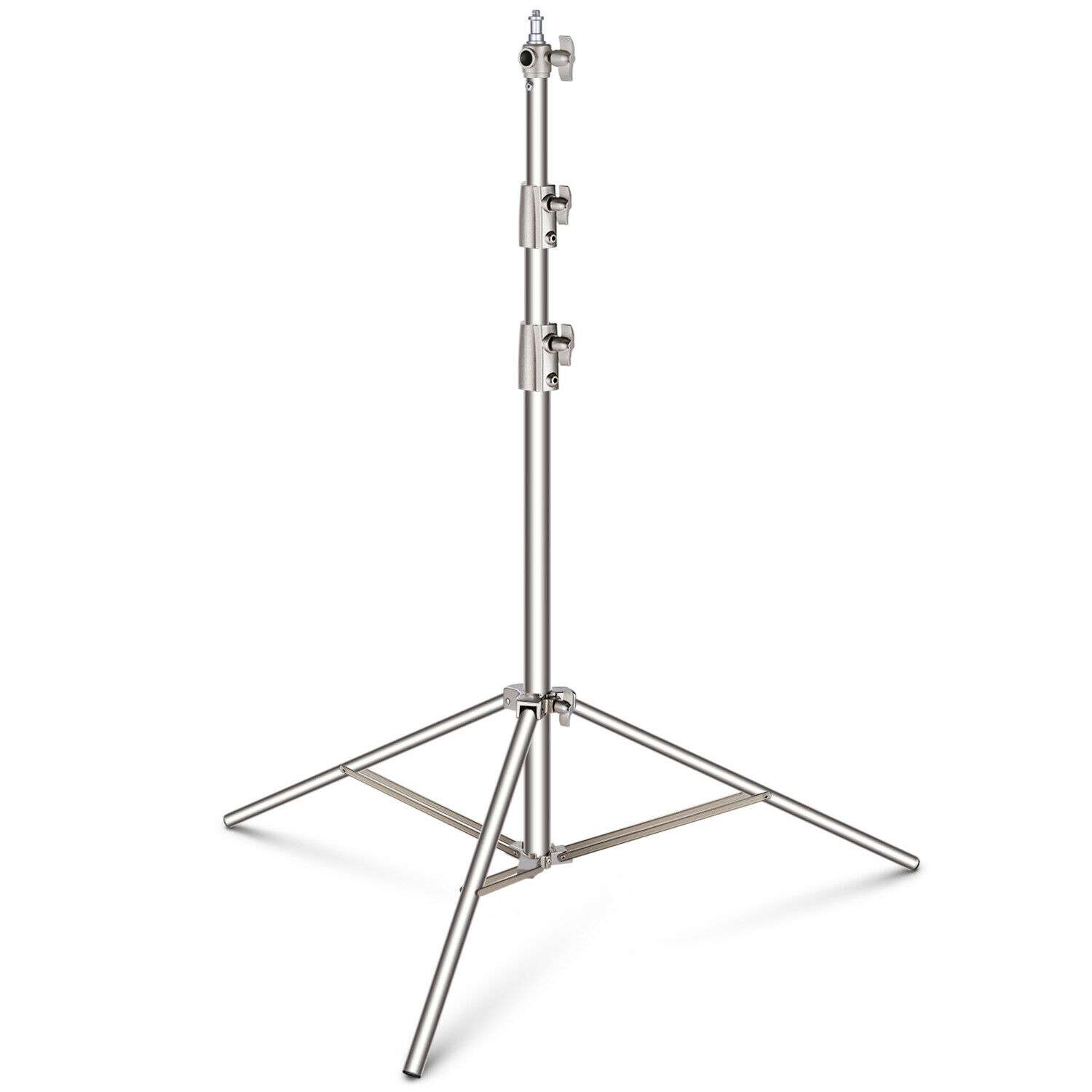 Upto 3Pcs 280cm Stainless Steel Heavy Duty with adapter for Studio Softbox Monolight Photographic Equipment